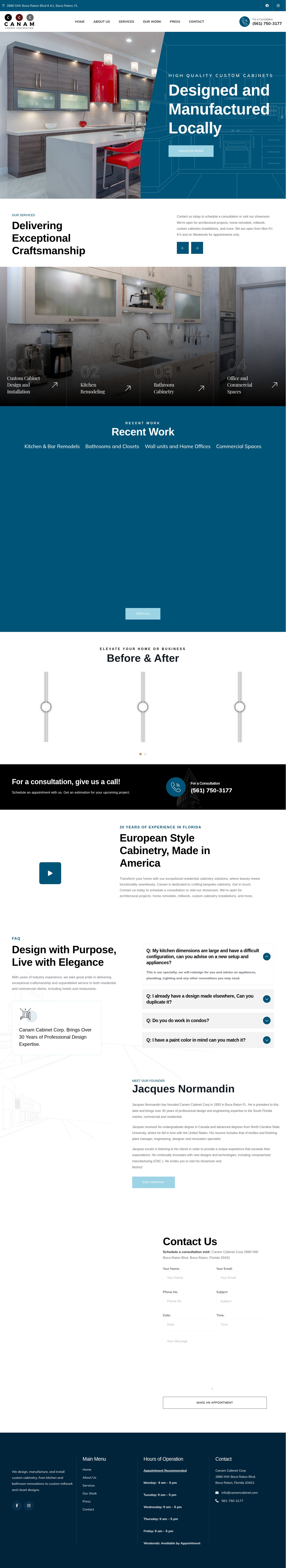 Canam Cabinet Corporation – desktop